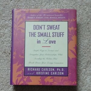 Don't Sweat the Small Stuff in Love Book